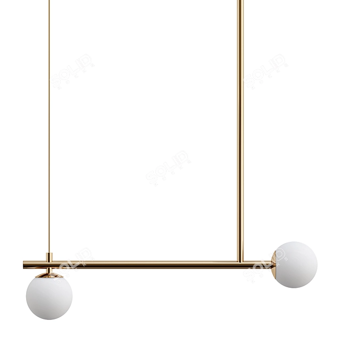 Nordic Design Lamp ASGARD 3 3D model image 1