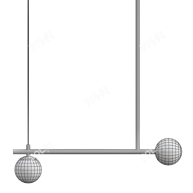 Nordic Design Lamp ASGARD 3 3D model image 2