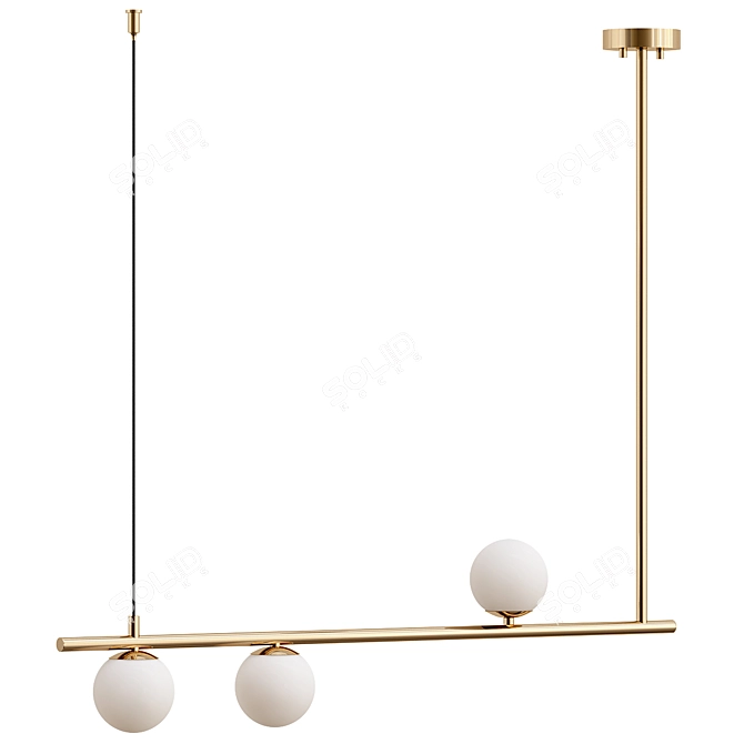 Modern Asgard Design Lamp 3D model image 1