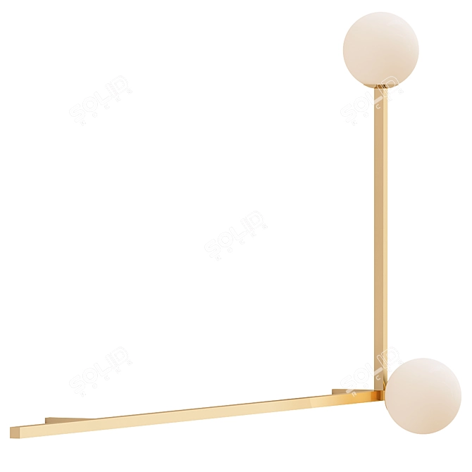 Contemporary Design Lamps LINES 13 3D model image 1