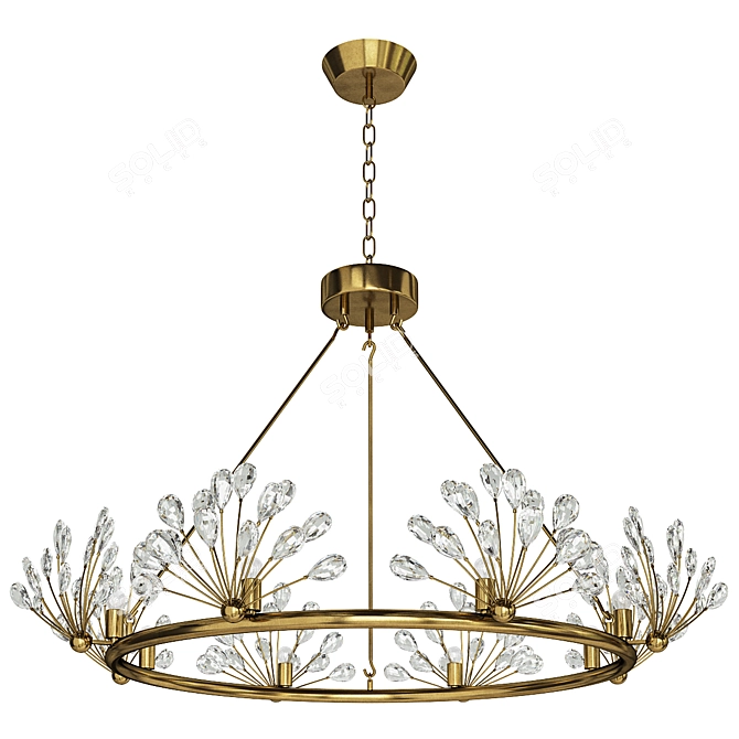 Luxor Crystal Chandelier  3D model image 1