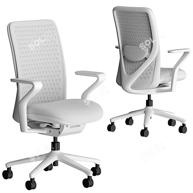 Ergonomic Verve Chair - 3D Model 3D model image 4