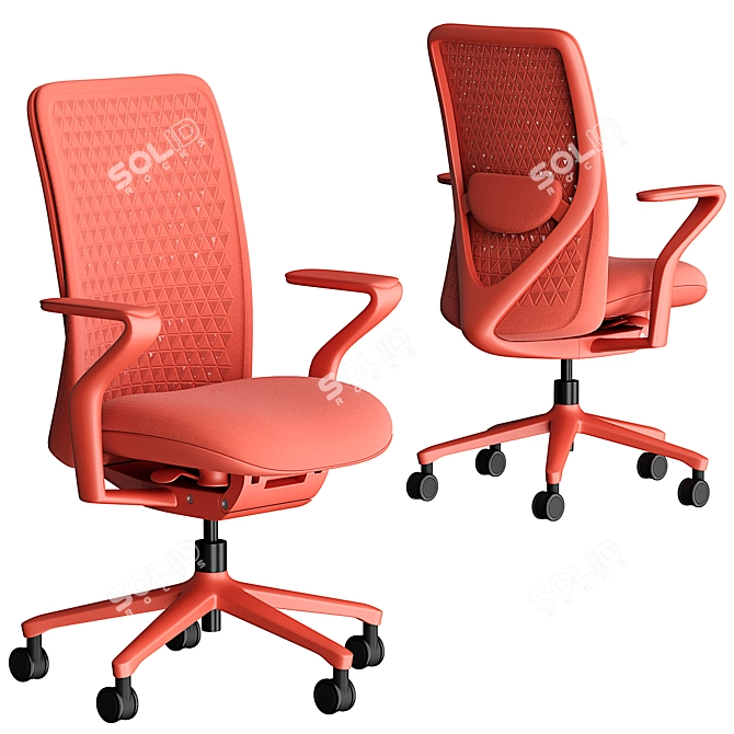 Ergonomic Verve Chair - 3D Model 3D model image 10