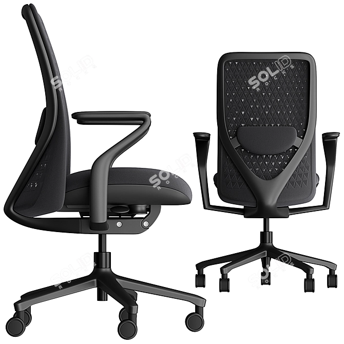 Ergonomic Verve Chair - 3D Model 3D model image 17