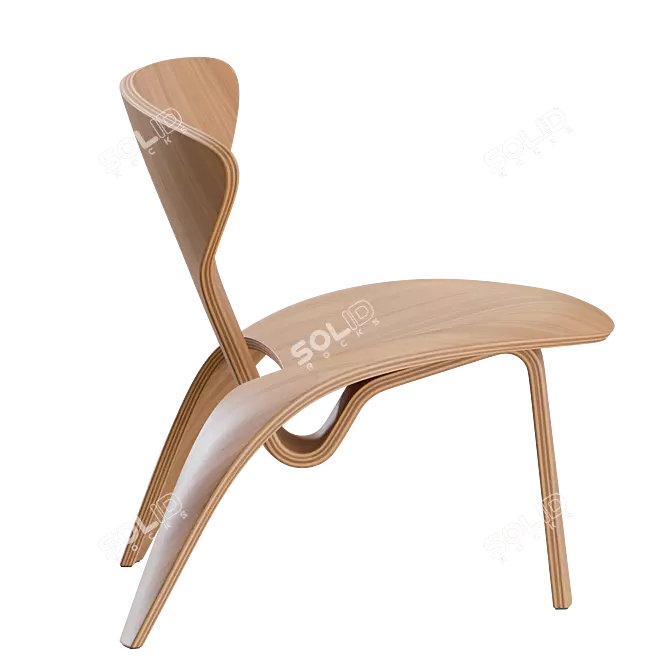 PK0 A Armchair by Fritz Hansen 3D model image 7