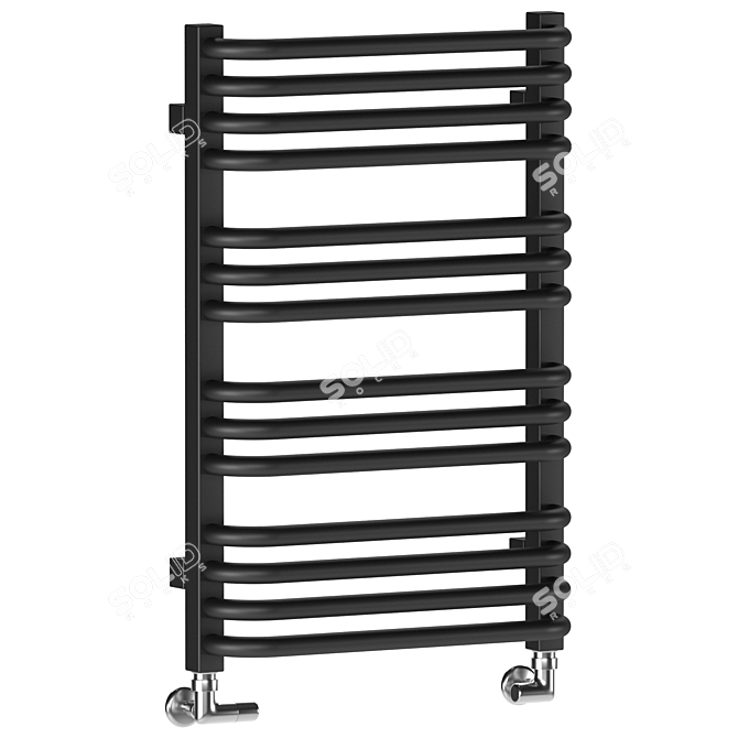 Terma Alex Towel Rail 2 Colors 3D model image 3