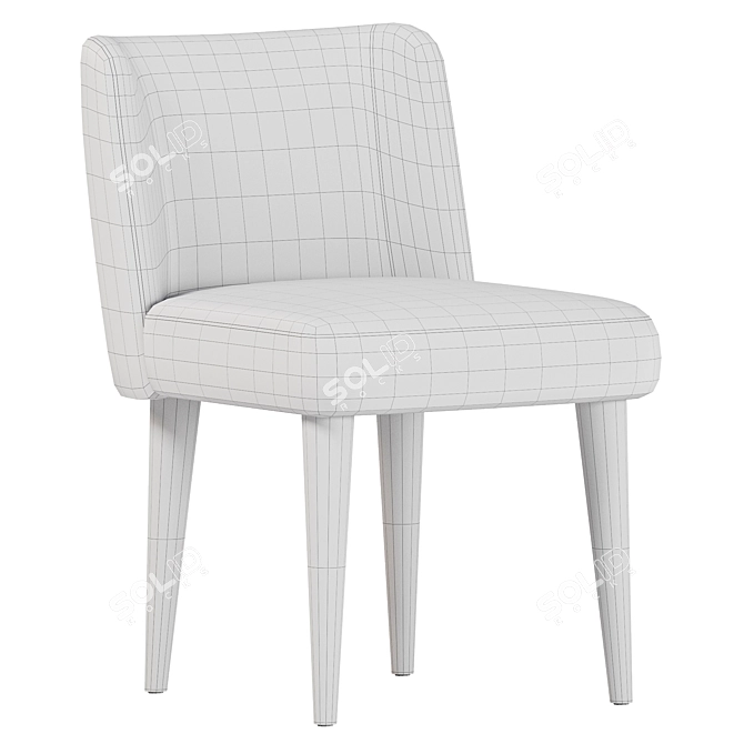 Modern Chair KITA by Meridiani 3D model image 5