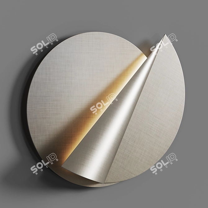 Illuminated Metal Wall Art Amadeus 3D model image 3