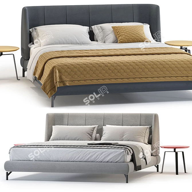 Bonaldo Basket Air Bed Model 3D model image 1