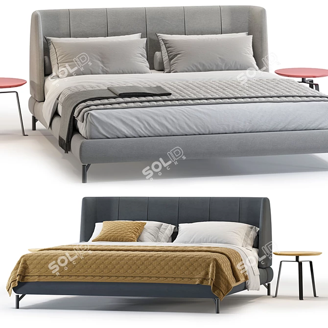 Bonaldo Basket Air Bed Model 3D model image 2