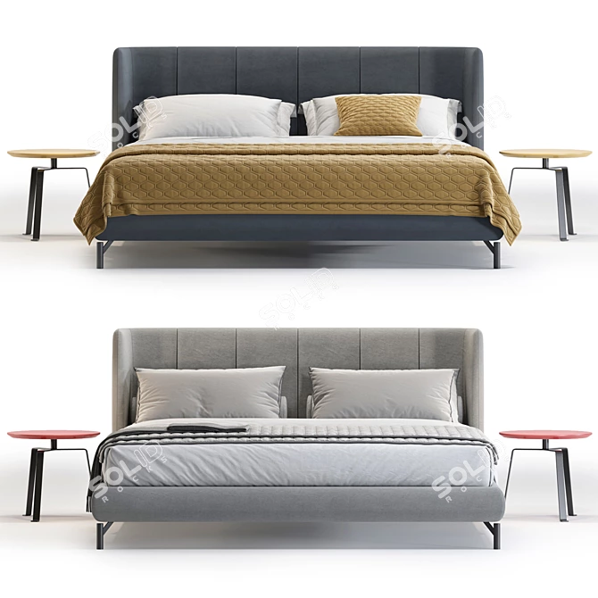 Bonaldo Basket Air Bed Model 3D model image 3