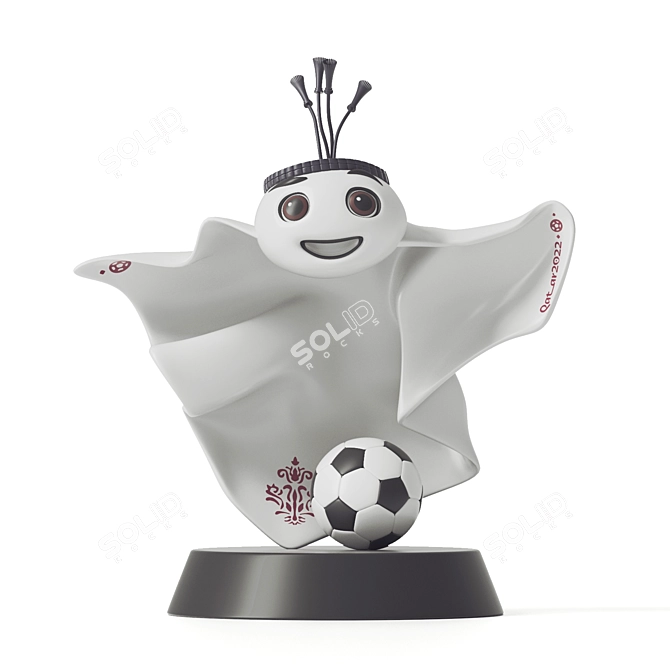 FIFA World Cup Mascot Model 3D model image 1