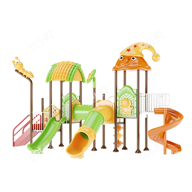 Interactive Playhouse Set - Vray & Corona - 3D Models 3D model image 2