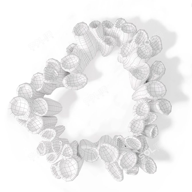 Round Furniture Handle by Vetvi 3D model image 4