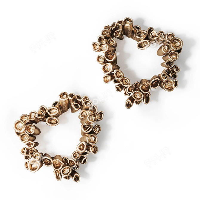 Round Furniture Handle by Vetvi 3D model image 5