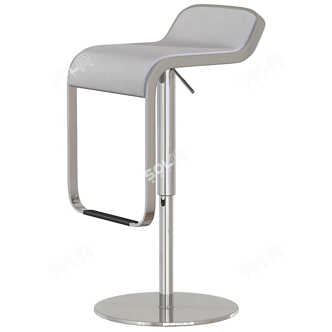 Modern 2013 Melvin Bar Stool 3D model image 3