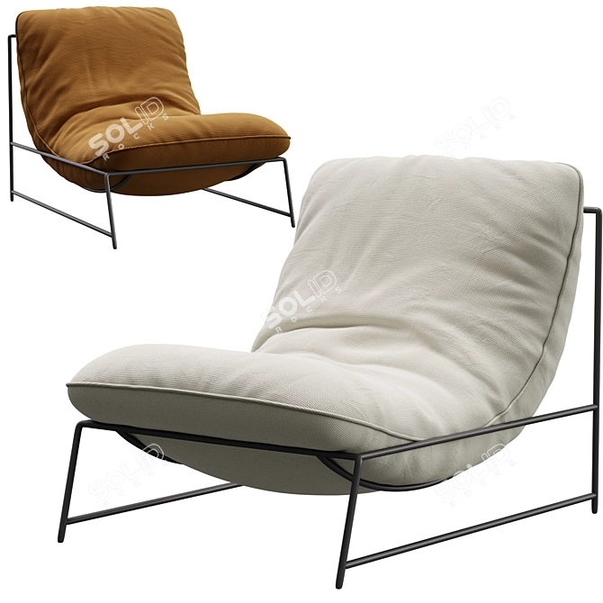 Modern 3D RITO Sculpture Model 3D model image 1