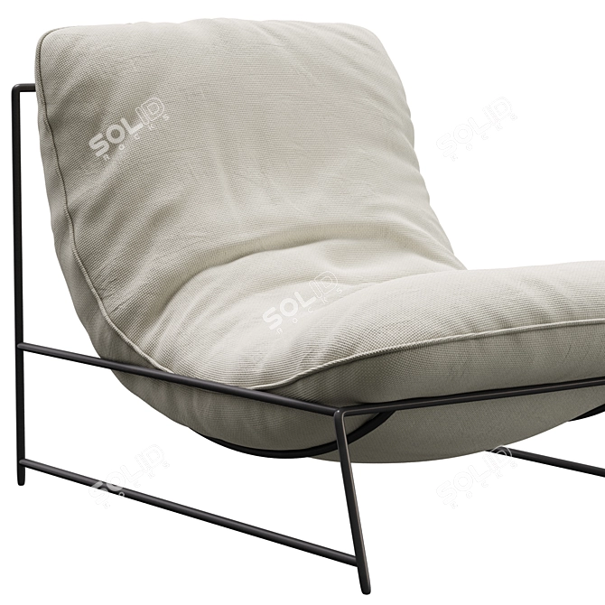 Modern 3D RITO Sculpture Model 3D model image 5