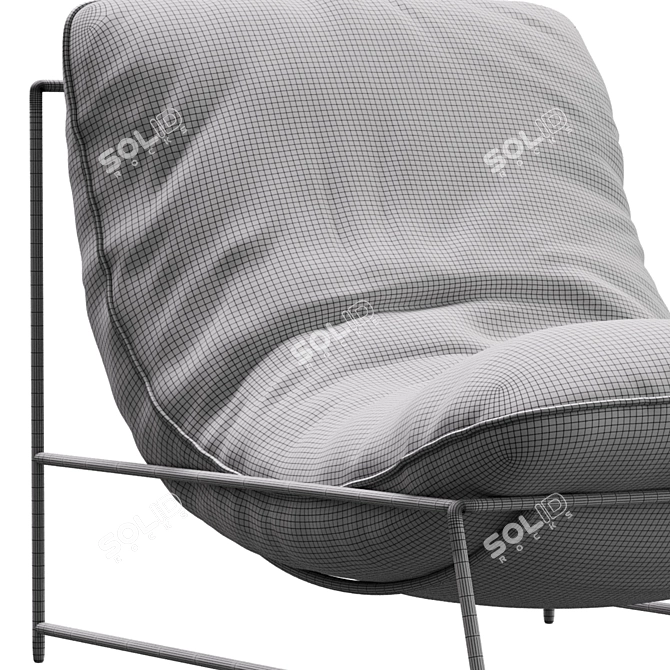 Modern 3D RITO Sculpture Model 3D model image 7