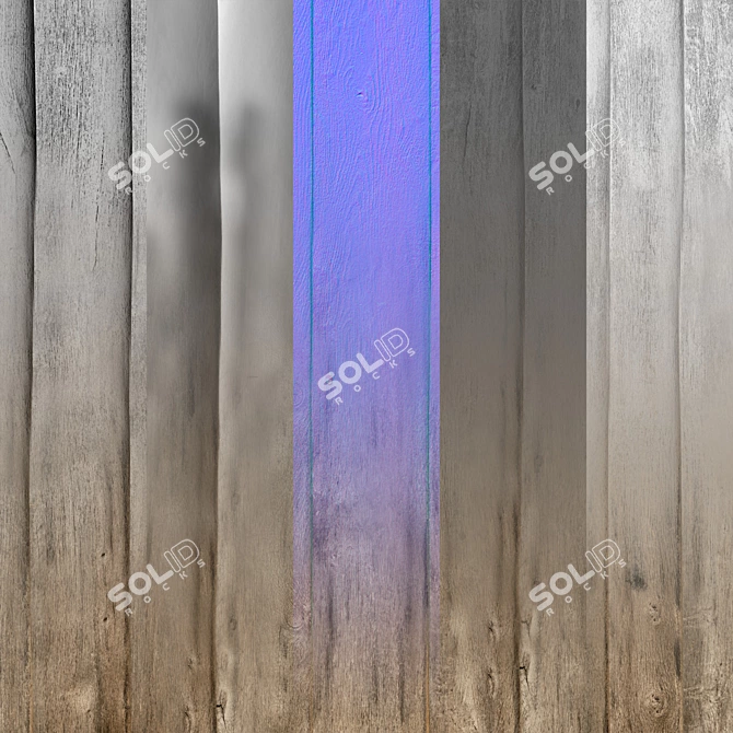 Seamless Wood Texture Pack 3D model image 2