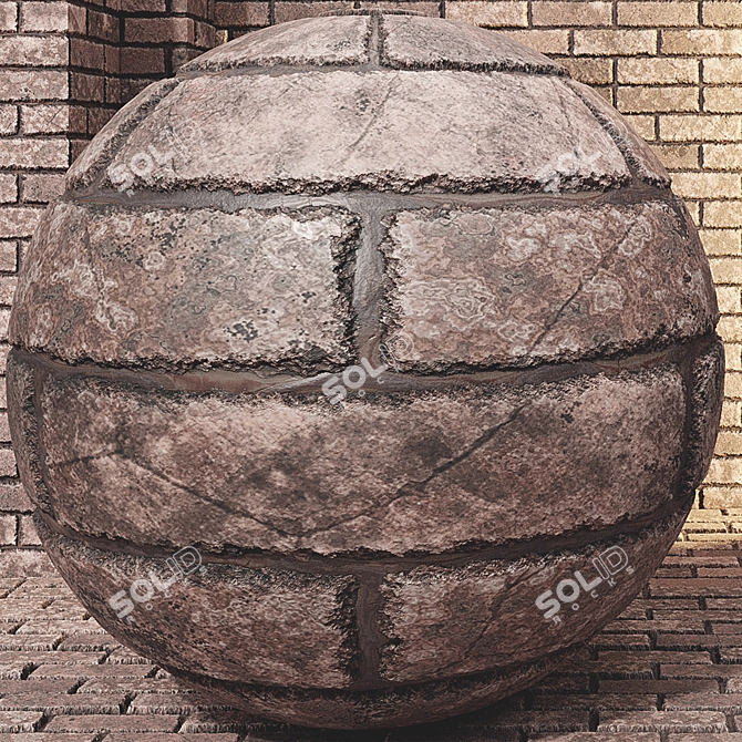 High-Quality Brick Texture Pack 3D model image 2