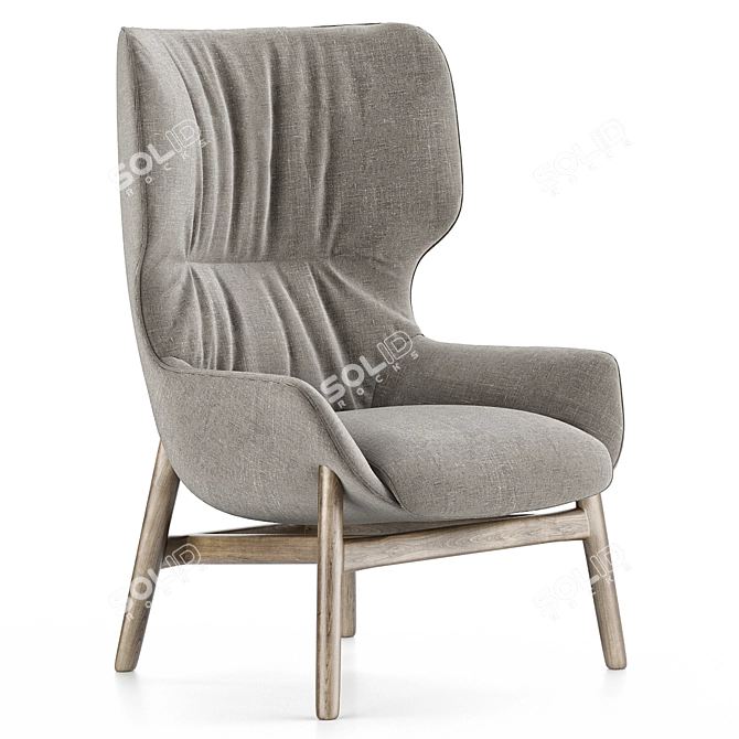XAYLON Armchair 3D Model Set 3D model image 1