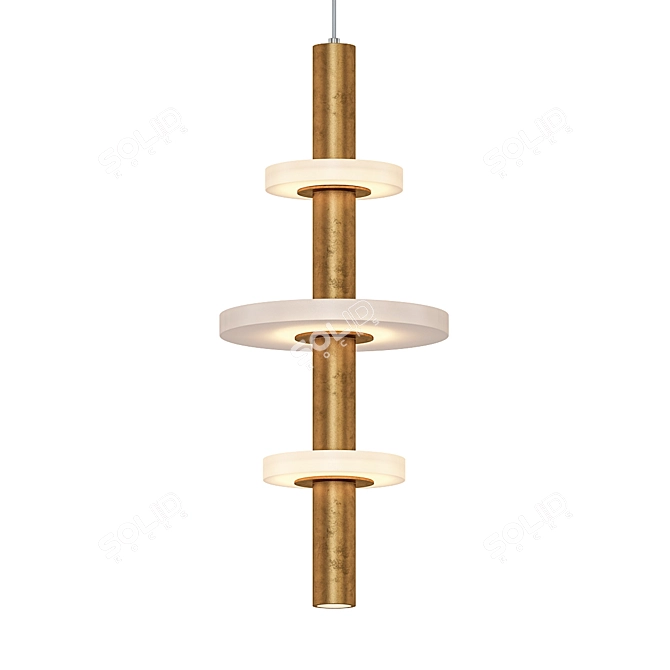 Elegant Modern Olavia B Lamp 3D model image 1