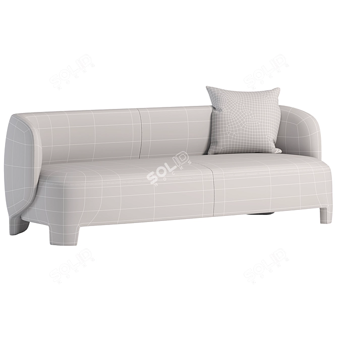 Modern Chic TARU Sofa by Ligne Roset 3D model image 3