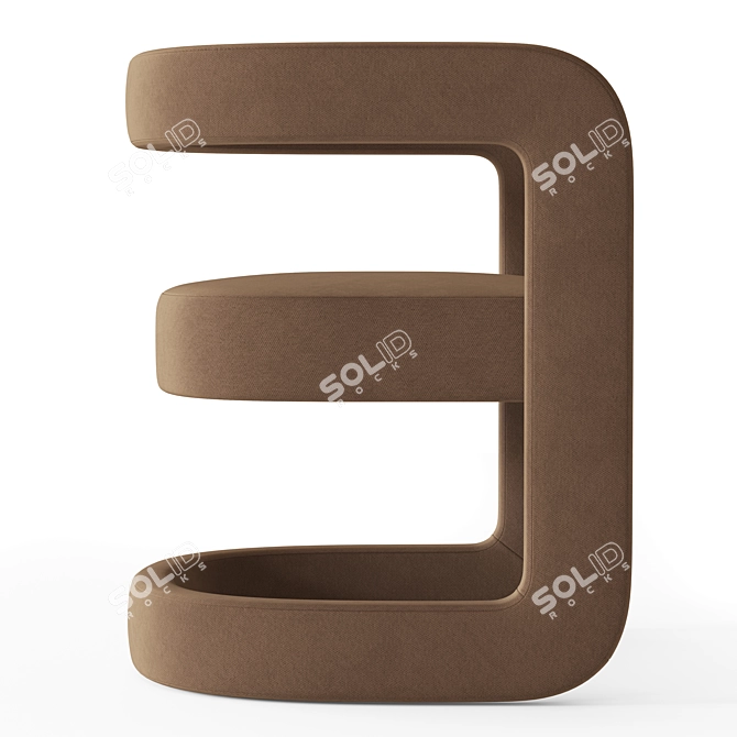 Alton Dining Chair by RH 3D model image 4