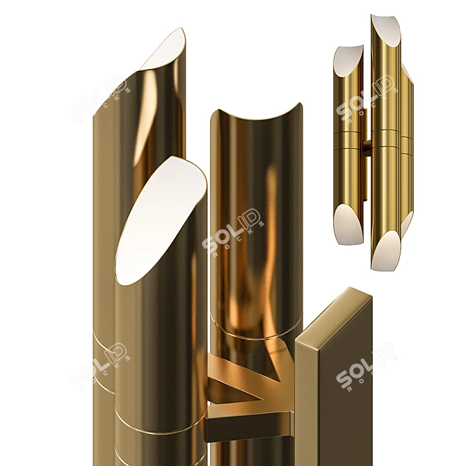 Modern Wall Lamp 143766-22 3D model image 3