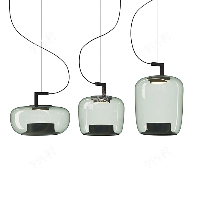  Brokis Double Pendant Lamp 3D model image 6