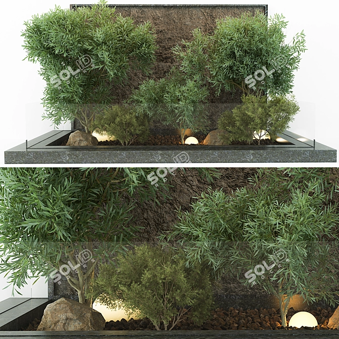 Greenery Indoor Plant Collection 3D model image 1