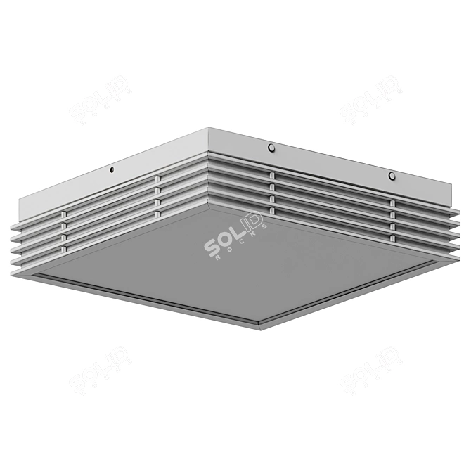 Sonneman Marue LED Flush Mount 3D model image 5