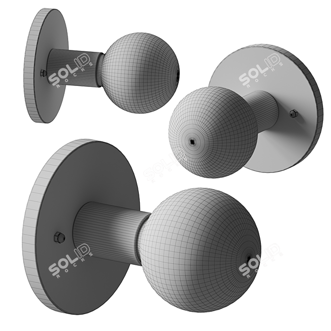  Peared Creation Sconce Light 3D model image 4