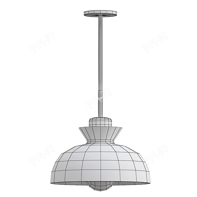 Modern Designer OMG Model Lamp 3D model image 2