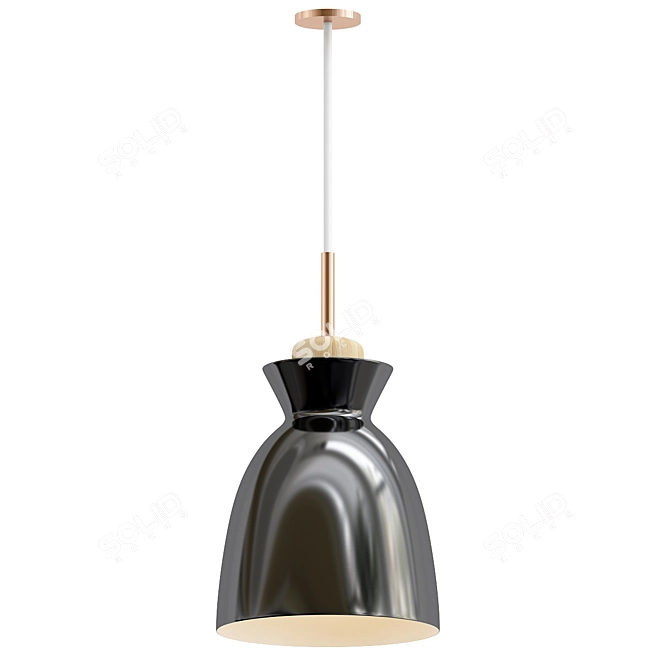 Modern OMG 2 Light Fixture 3D model image 1