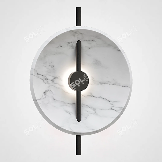 DELANO01 Wall Light Fixture 3D model image 2