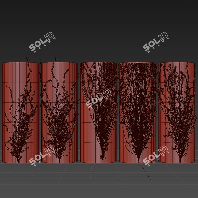 Outdoor Hedera Ivy 3D Plant 3D model image 6