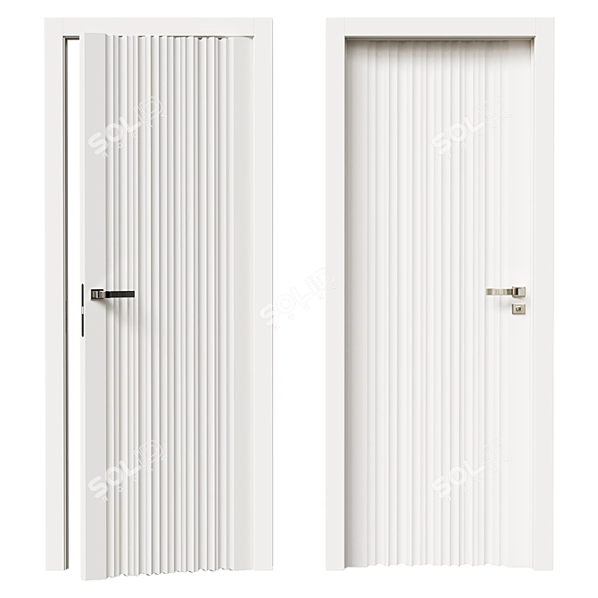 TREND TR16 Bianco Interroom Door 3D model image 1