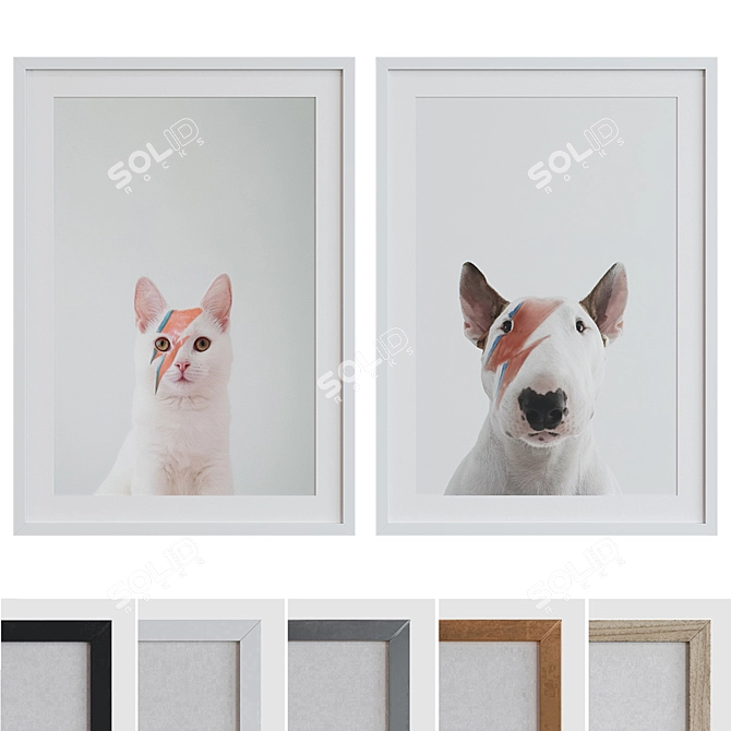 Grimm Animal Frame Set 3D model image 1