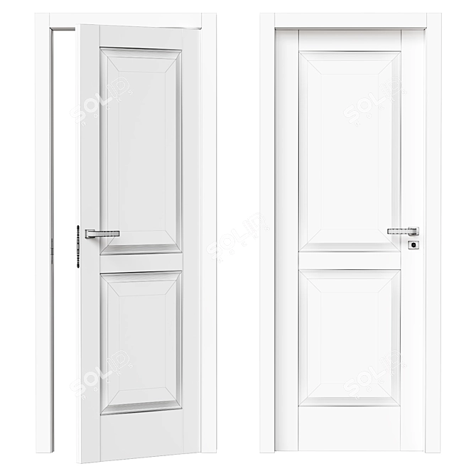 TREND TR10 Bianco 2000*700 Interior Door 3D model image 2