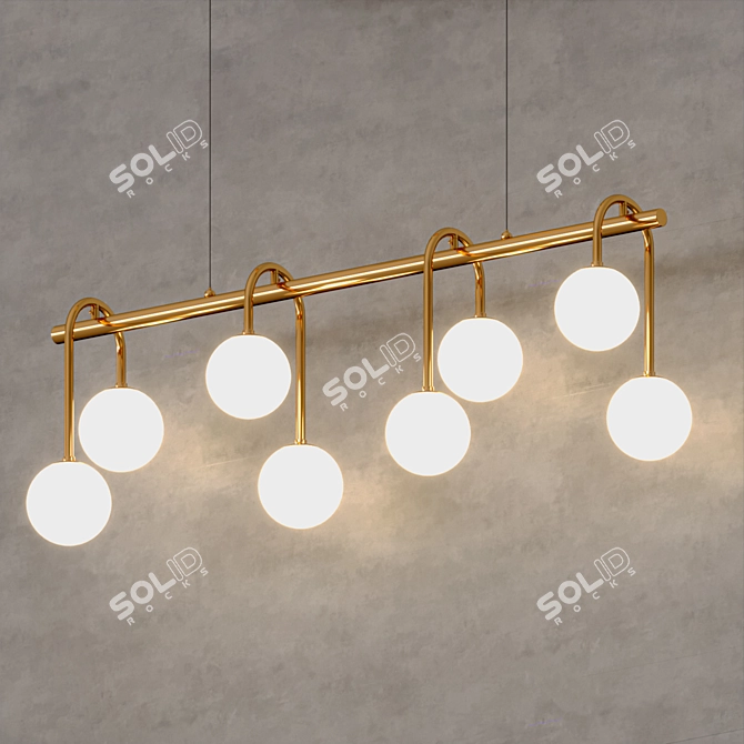 Modern Minimalist Lulla Lighting Collection 3D model image 3