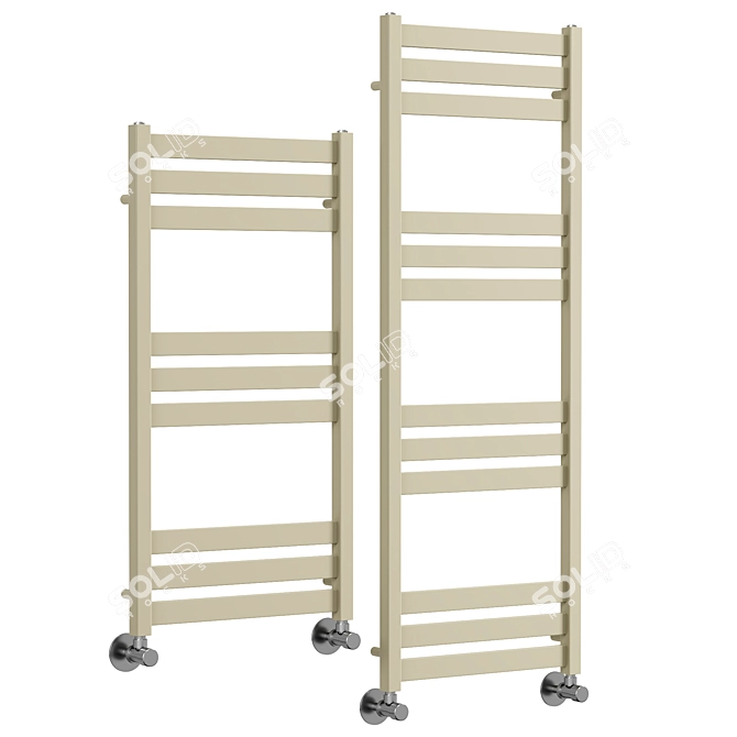 Cordivari Kora Towel Rail 3D model image 1