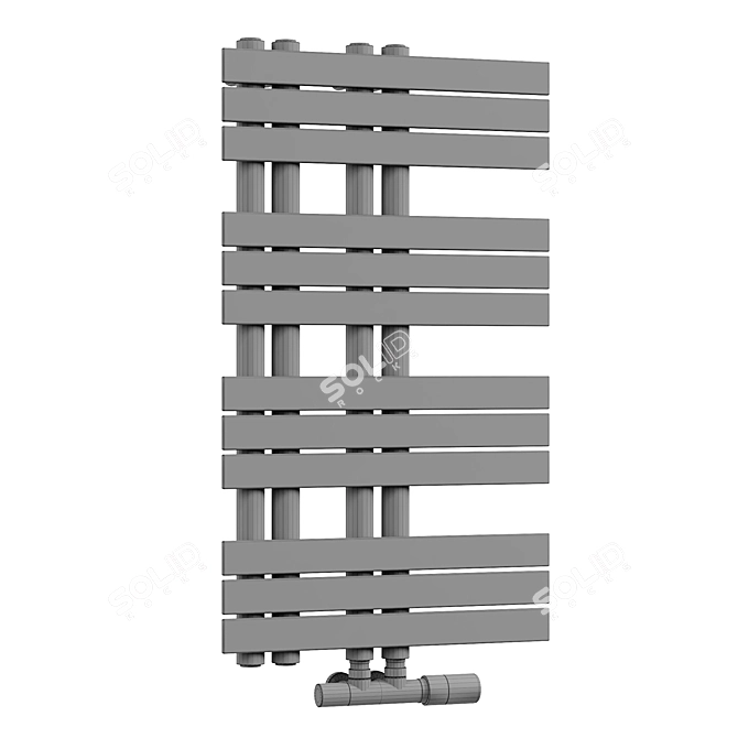 Luxury Towel Rail - CORDIVARI KELLY 3D model image 3