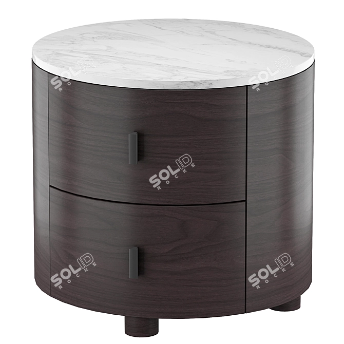 Modnodesign Bedside Table 3D model image 1