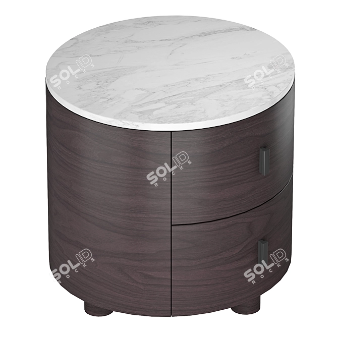 Modnodesign Bedside Table 3D model image 2