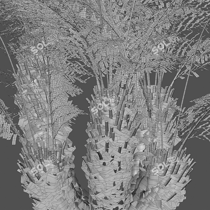 Versatile 3D Plant Models Pack 3D model image 5