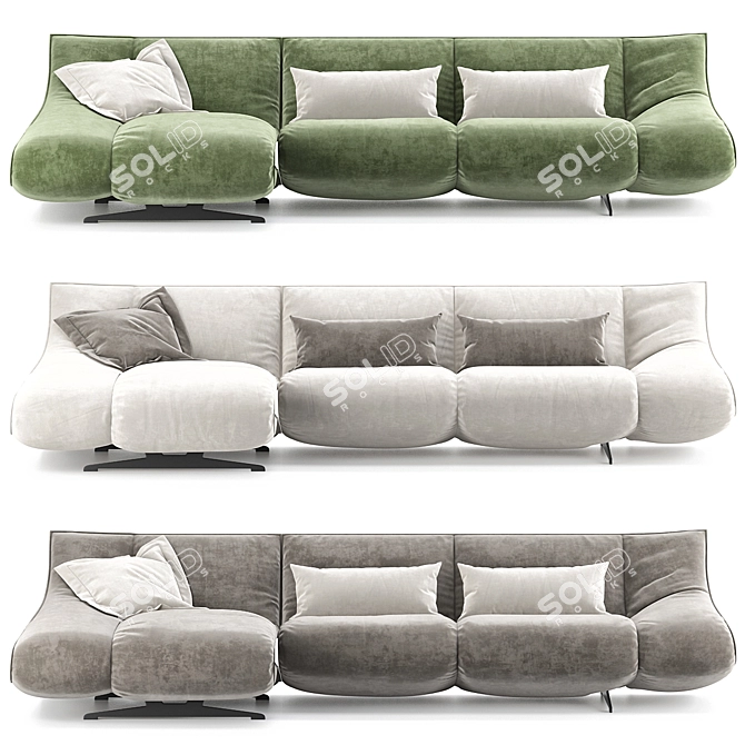 Koinor Mellow 3D Model Furniture 3D model image 2