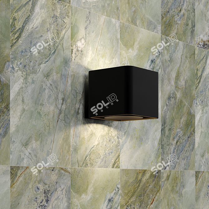 Eco-Friendly Raggio Verde Tiles 3D model image 3