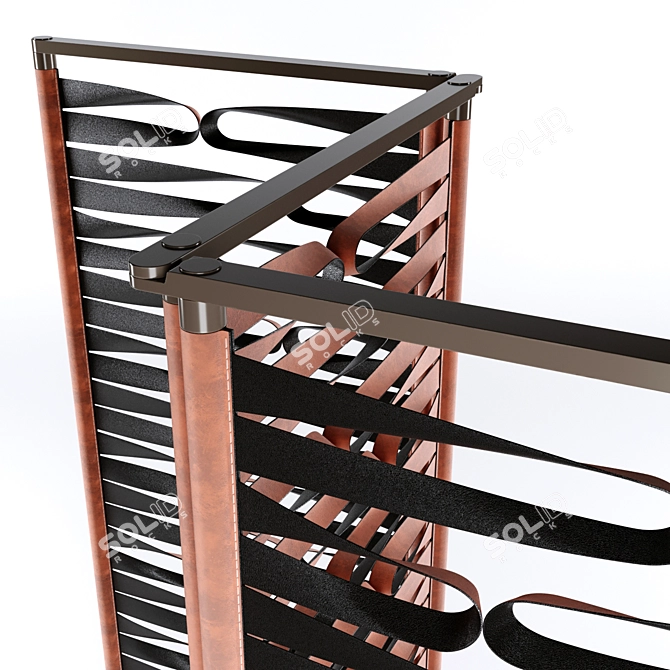 Borealis Giorgetti Folding Screen 3D model image 4